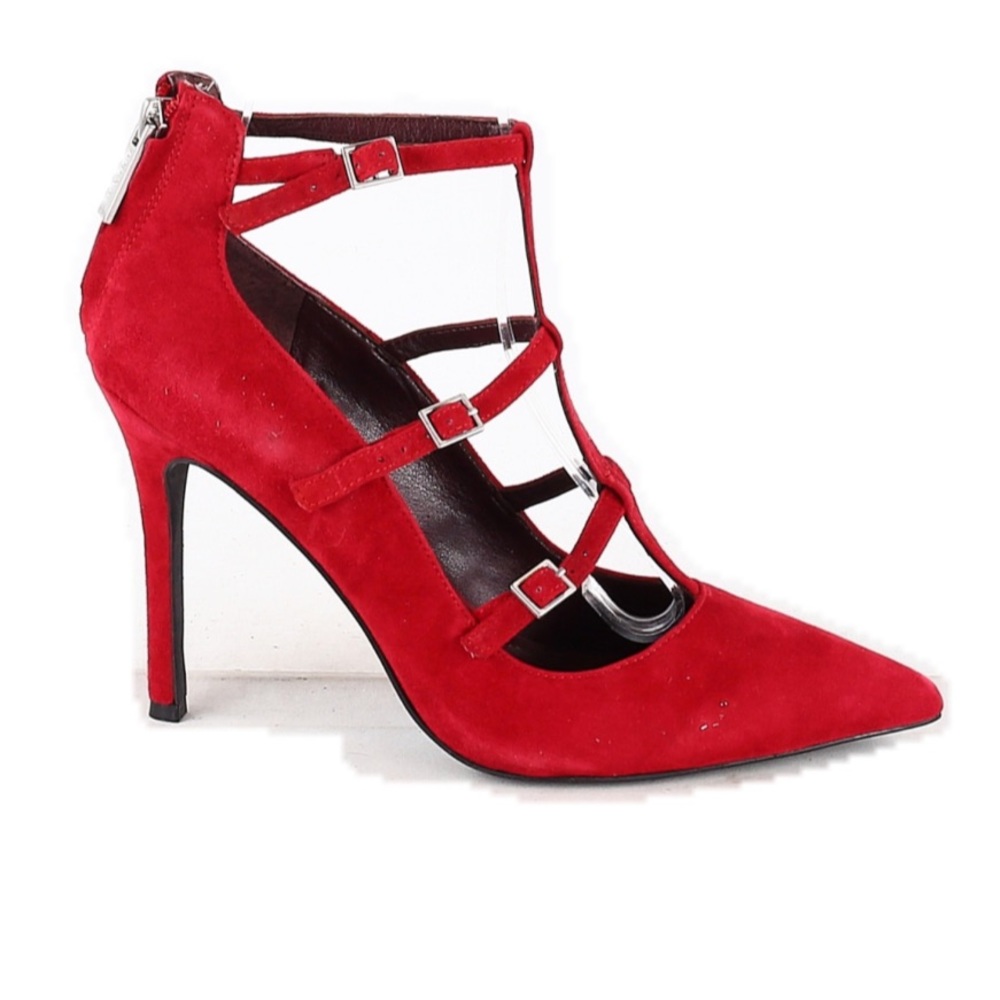 BCBGeneration Red Suede Heels👠